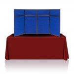 Tabletop Panel Display 8 ft. (Blue)